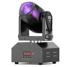 100W Jeux de Lumiere DJ Lyre LED Beam DMX Avec Bande RGBW Spectacle Soirée Fêtes