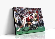 Alabama Autograph Canvas - Cornelius Bennett - The Sack