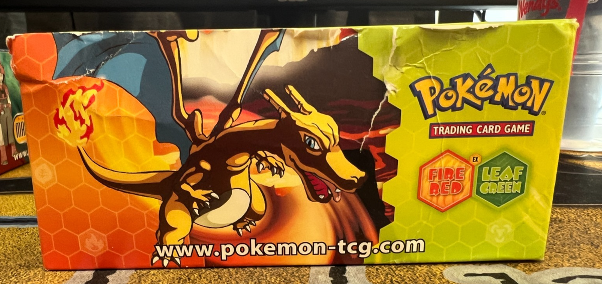 pokemon ex fire red leaf green booster box EX: Fire Red & Leaf Green