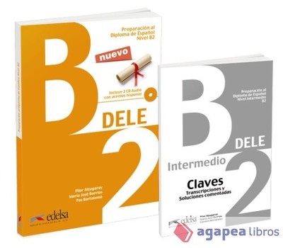 Pack DELE B2 (libro + claves). NUEVO. ENVÍO URGENTE (Librería Agapea)
