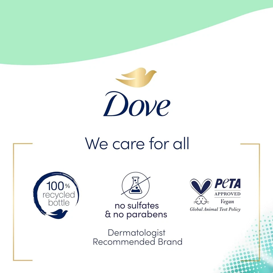 Paquete de 3 prebióticos Dove lavado de manos - algas marinas y adaptógenos, botellas de 12 oz NUEVO Foto 3 de 4