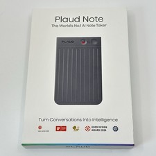 NEW IN BOX PLAUD - Note Smart AI Voice/Audio Recorder - Black