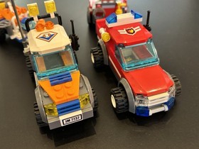 Lego City Sets 7737, 7942 100% Complete