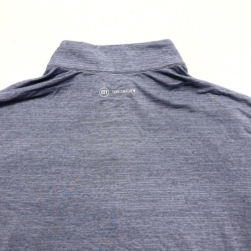 Travis Mathew Men's Energy 1/4 Zip Golf Pullover Long Sleeve Gray Size XXL 2XL - Picture 10 of 13