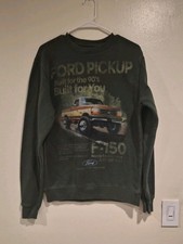Men's 90s Ford Pickup 90's Green Sweatshirt Men's Size Small