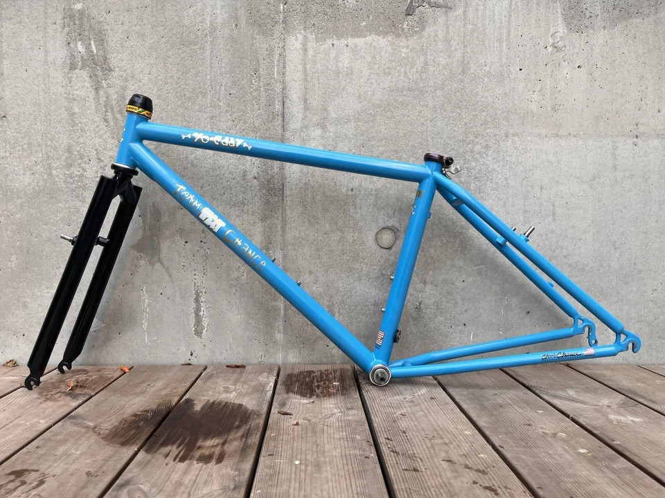 Fat Chance Yo Eddy Rahmen Frame S + Mavic 315 Steuersatz Headset + Gabel Fork