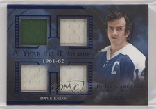 2020-21 Leaf ITG Used A Year to Remember Relics 20/35 Dave Keon #AYR-05 HOF 0q0