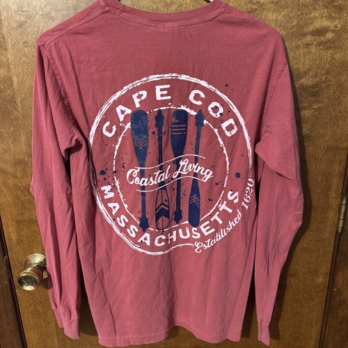 Cape Cod Shirt | Cape Cod Massachusetts Long Sleeve T-Shirt Small Coastal Living - Picture 6 of 9