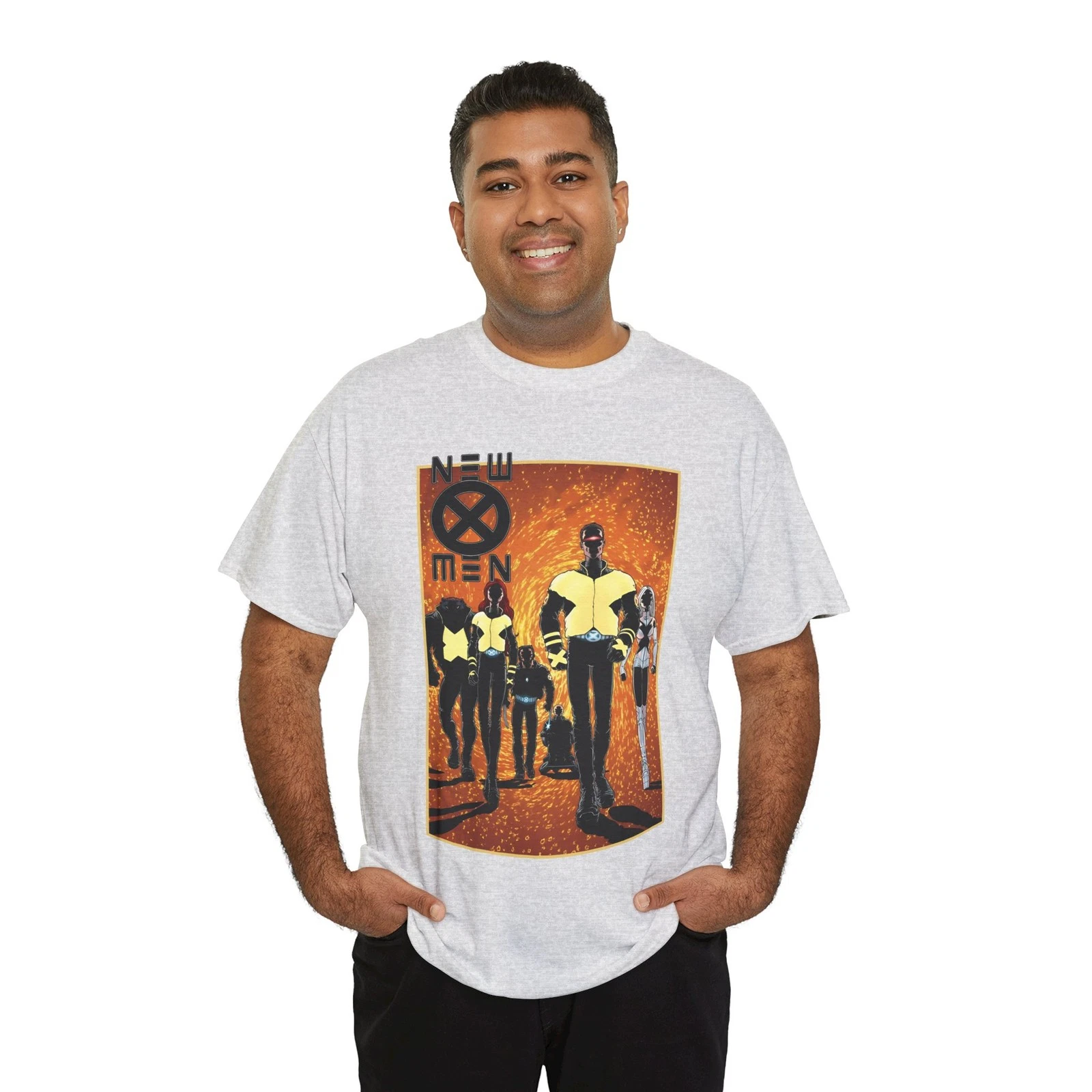 New X-Men T-Shirt - Frank Quitely Art - Wolverine, Cyclops, Jean Grey - Marvel