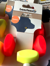 Hundespielzeug schwimmt Hundehantel  Wassserspielzeug 19cm Neonfarben 320g VR360