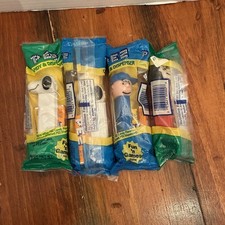 VTG Set of 4 Peanuts Pez Dispensers Charlie Brown Snoopy Snoopy Lucy