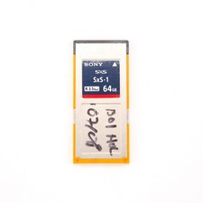 Sony SBS64G1B 64GB SxS-1 G1B Series Memory Card - SKU 1965207