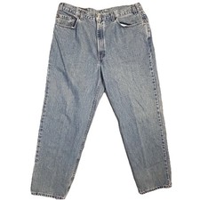 Vintage Levi s 550 Relaxed Fit Jeans Men s 40x30 Blue Denim Made in USA Y2K