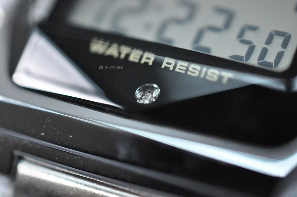 A159WAD-1 Casio Men's Diamond Series Watch Stainless Steel Glass made Japan - Image 3 of 4