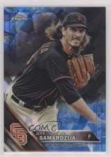 2016 Topps Box Set Chrome Sapphire Edition /250 Jeff Samardzija #604 fm0