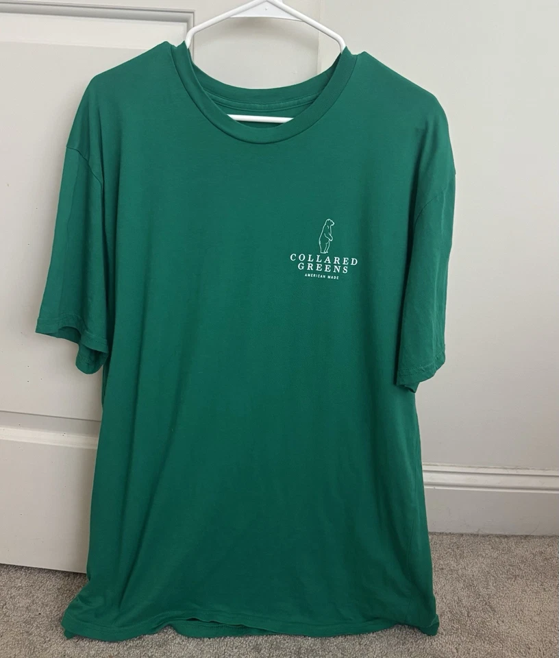 Camiseta manga corta The Patron Masters verde cuello - talla XL, verde Foto 2 de 4