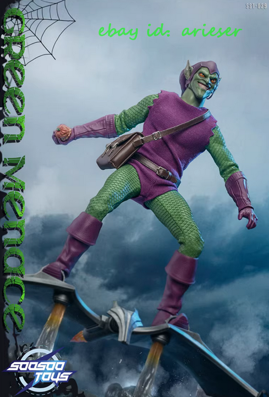 Perfect Soosootoys Sst029 Green Menace 1/6 Action Figure In Stock