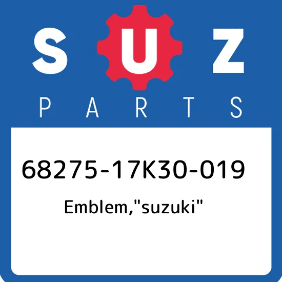 .EMBLEM,SUZUKI (BLACK) *{BODY COLOR:CB8}*