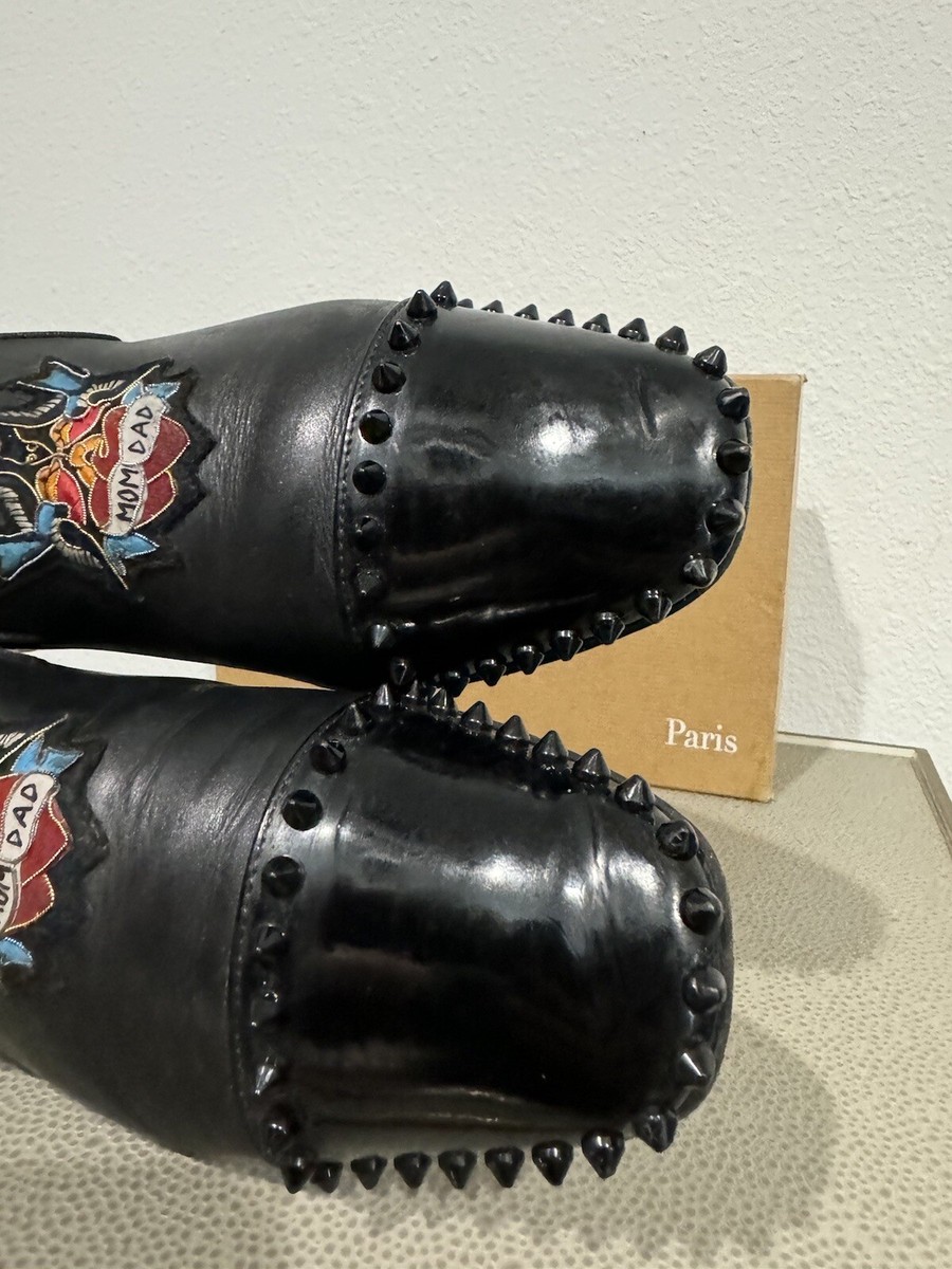 Christian Louboutin loafers sz 42.5 mens Captain Daddy Flat  display picture 3