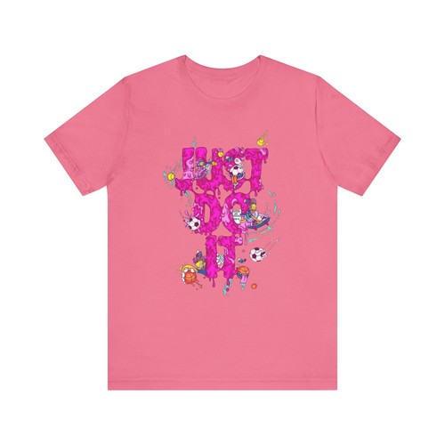 Just Do It Colorful Unisex Jersey Tee | Motivational Shirt, Casual Wear - Picture 42 of 45