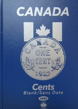 Set of Canada Small Cents (1920-1972) In UNI-SAFE Book Penny 1c 1p
