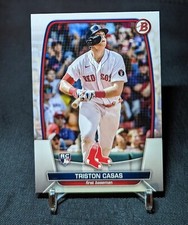 Triston Casas Flagship Rookie Card RC 2023 Bowman Base Boston Red Sox #2