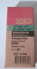 NEW Senco 1-1/4" Brads Med Head 18 gauge Full Box 5000 pcs AX15EAA Use in SLP20