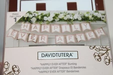 NEW Happily Ever After Banner Rose Gold Wedding Bachelorette Party Decor-G9