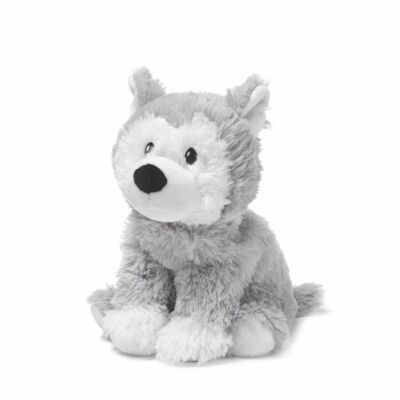 Warmies 13" Husky Fully Microwavable Cozy Plush Dog Brand New with Tag