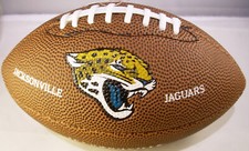 NFL Team Logo Mini Football JACKSONVILLE JAGUARS