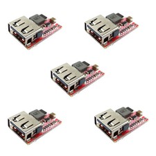 5pcs DC 6-24V to 5V Step Down Module Car USB Charger Power Voltage Convrerter 3A