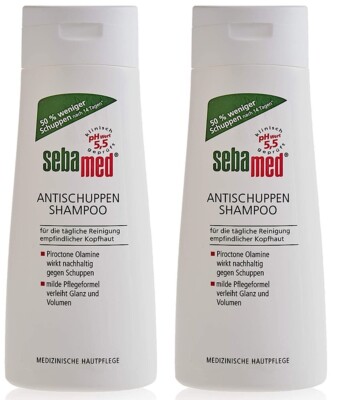   Sebamed Shampoo Antischuppen für die tägliche Reinigung Kopfhaut 2x 200ml  