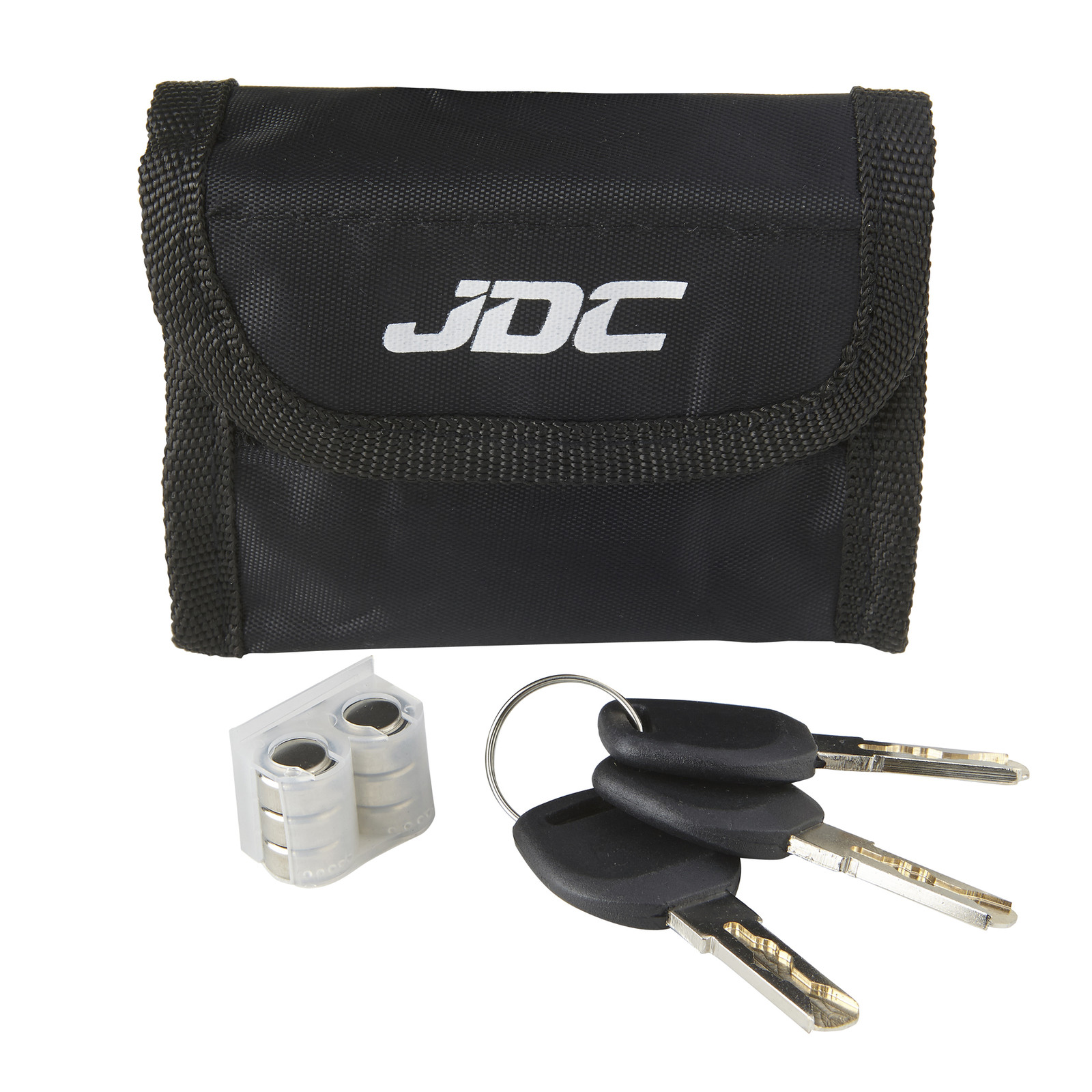JDC MOTORCYCLE Motorbike Disc Lock ALARM JAWS Black 5060236068231