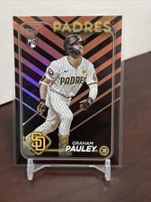 2024 Topps Update #US84 Graham Pauley RC HOLIDAY FOIL Rookie San Diego Padres