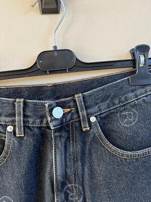 Martine Rose , Straight Leg Jeans in Black Color, BNWT S | eBay