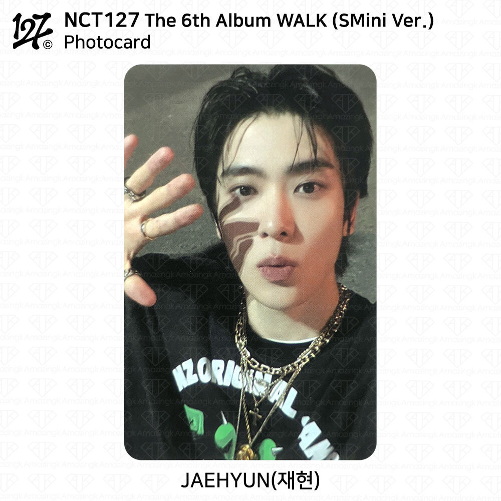 NCT127 The 6th Album WALK Official Photocard Poster SMini KPOP