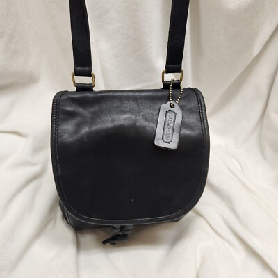 バッグ Vintage coach brand new accesorry pouch Vtg Coach 4029 Flap Drawstring Crossbody Bag | eBay