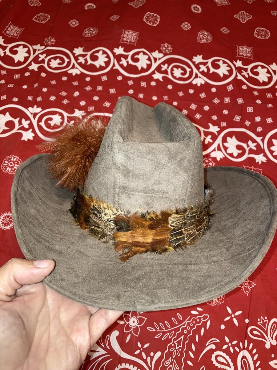 Vintage United Hatters Cap & Millinery Felt Brown Cowboy Hat  display picture 1