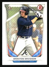 Braxton Davidson 2014 Bowman Draft #DP28  Baseball Card