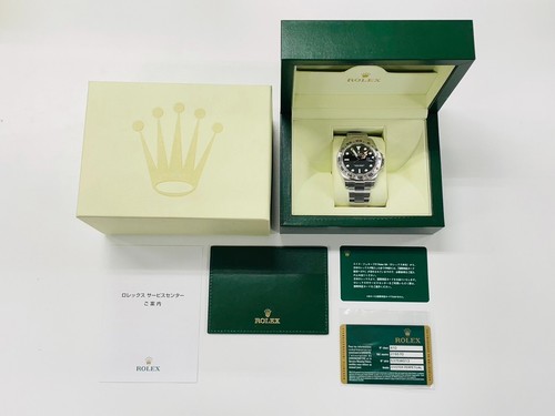 Rolex Explorer II 216570 Black Automatic Oyster w/Gurantee Card Near Mint A572 - Picture 13 of 14