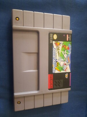 Bugs Bunny Rabbit Rampage (SNES Game Super Nintendo) 