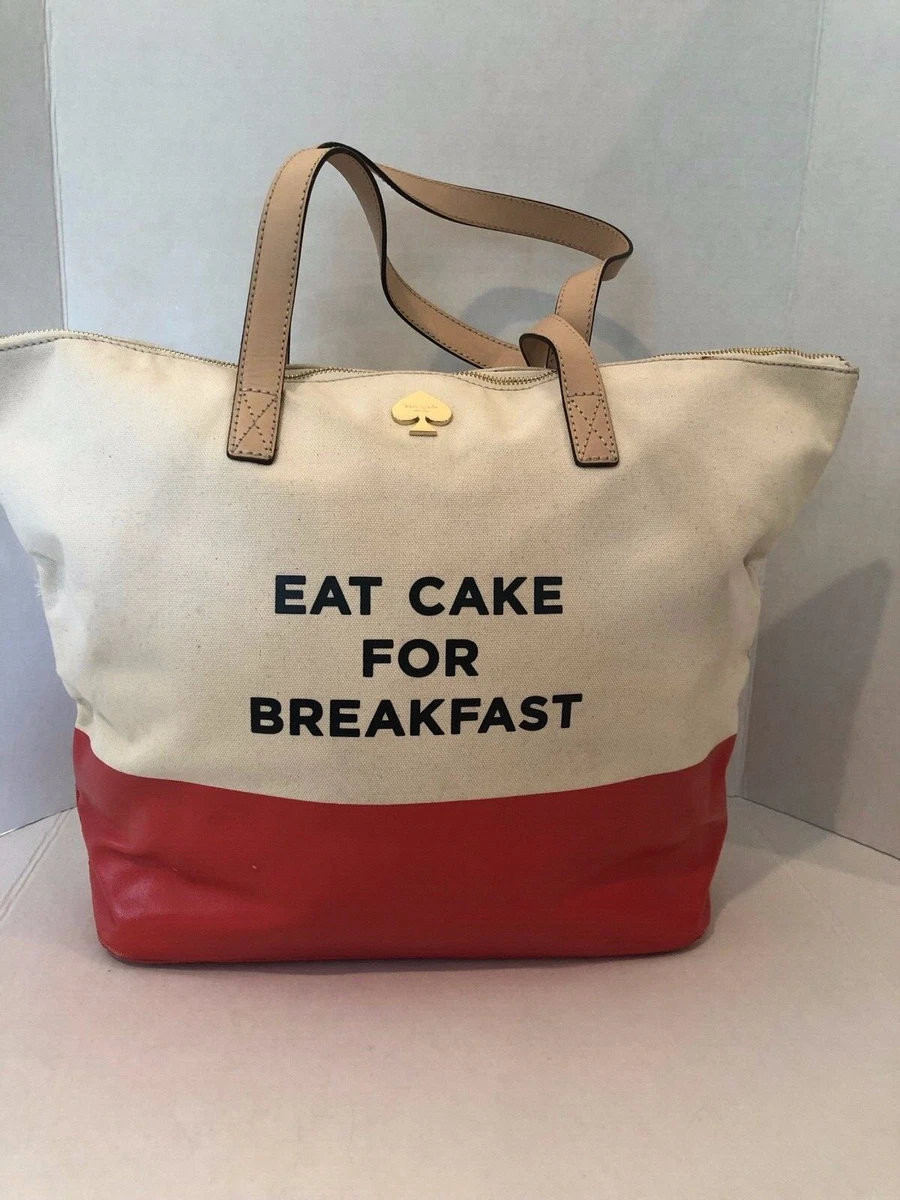 Kate spade eat best sale cake for breakfast bag
