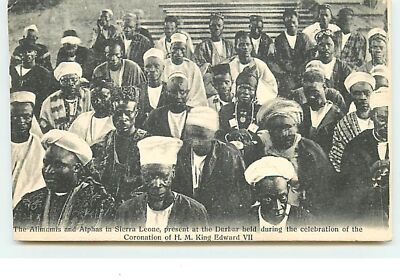 Die Alimamis und Alphas in Sierra Leone, anwesend bei der Durbar gehalten Duri - 17938