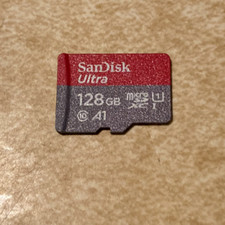 SanDisk 128GB Ultra microSDXC UHS-I Memory Card with Adapter - 120MB/s, U1