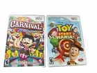 Carnival Games AND Toy Story Mania (Nintendo Wii) -2 games -  FREE SHIPPING!!