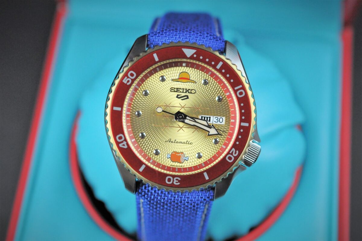Seiko x ONE PIECE Monkey D Luffy Seiko 5 Sport Limited Seiko x ONE PIECE Monkey D Luffy Seiko 5 Sport Limited