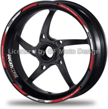 1200 Corse Ducati Multistrada Motorcycle Wheel Decal Stickers Stripes 1200S /334