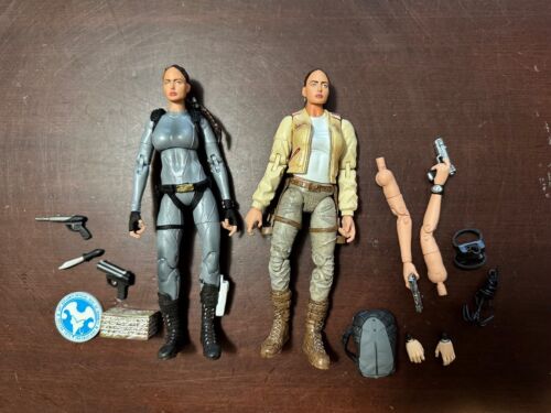Sota Toys set 2 Lara Croft Tomb Raider The Cradle Of Life Action Figures