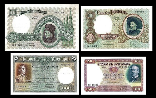 2x 50,500, 1,000 Escudos - Issue 1932 & 1934 Chapa 5 - Reproduction - 14 - 第 2/6 張圖片