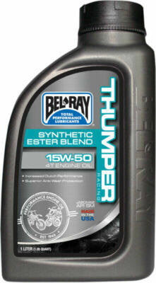 Bel-Ray Thumper Racing Synthetic Ester Blend 4T Motor Oil | 15W-50 | 1 Liter